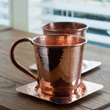 **Sample** Solid Copper Mule Mug, Copper Handle, 12 oz