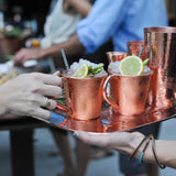 **Sample** Solid Copper Mule Mug, Copper Handle, 12 oz