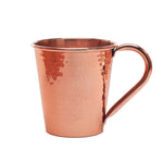 Solid Copper Moscow Mule Mug with Copper Handle 18 oz