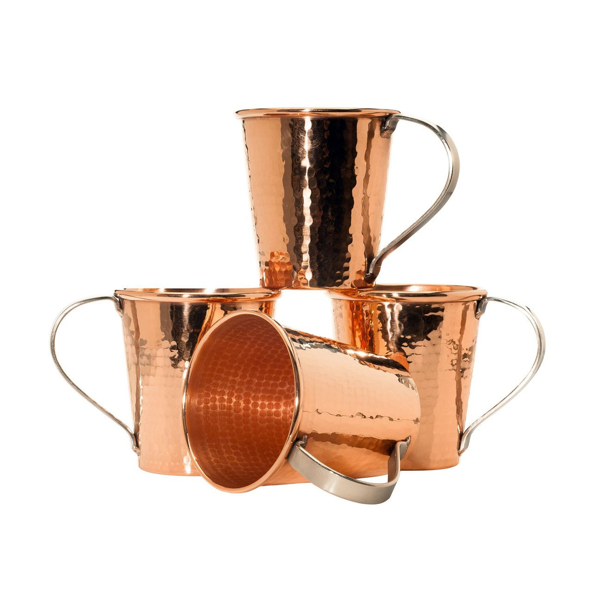 **Sample** Pure Copper Mule Mug, Stainless Steel Handle, 18 oz