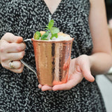 **Sample** Pure Copper Mule Mug, Stainless Steel Handle, 18 oz