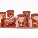 Copper Shot Glasses Drinking Cups