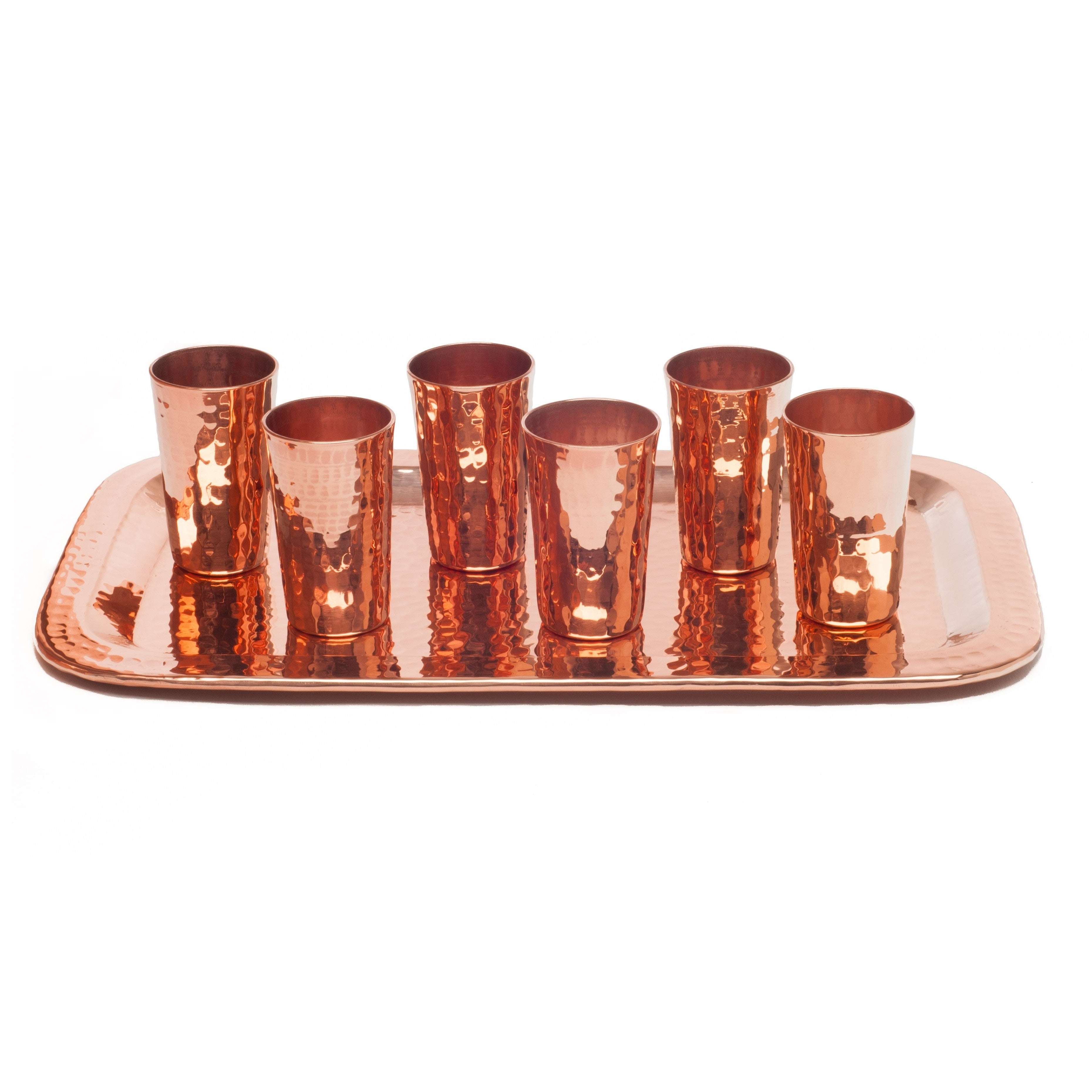 Copper shot glasses copper drinking cups