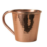 Solid Copper Moscow Mule Mug with Copper Handle 18 oz