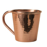 Solid Copper Moscow Mule Mug with Copper Handle 18 oz