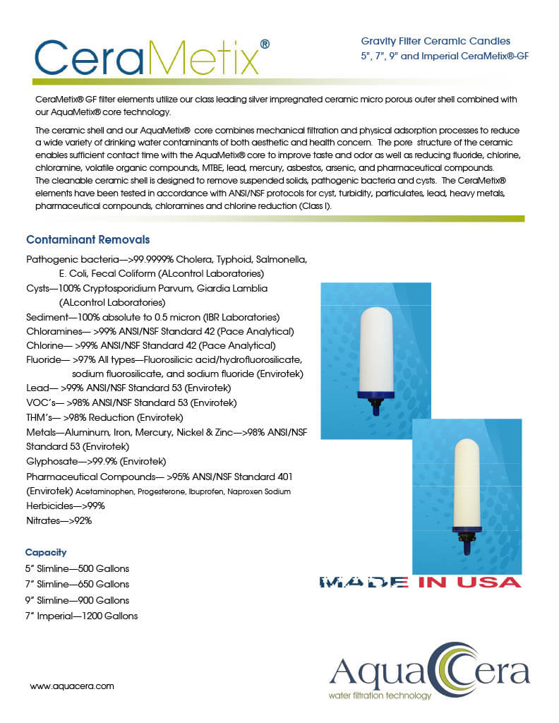 **Sample** Copper Water Purification System