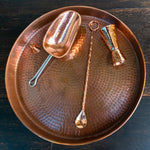 Oyster Copper Serving Tray