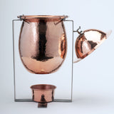 Copper soup tureens