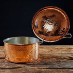 Copper Saucepan With Lid