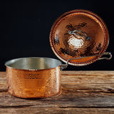 Copper Saucepan With Lid