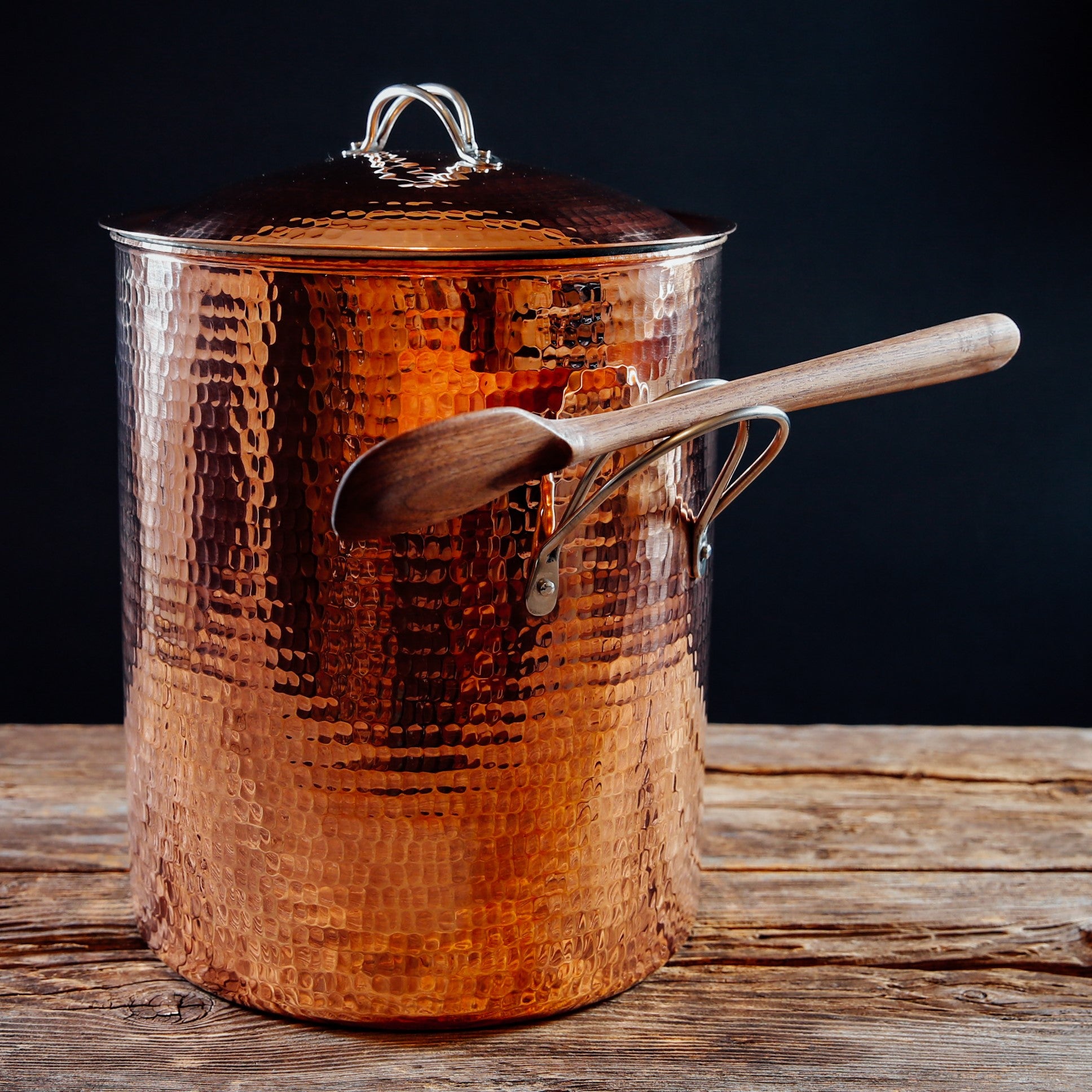 Large Copper Bottom Stock Pot