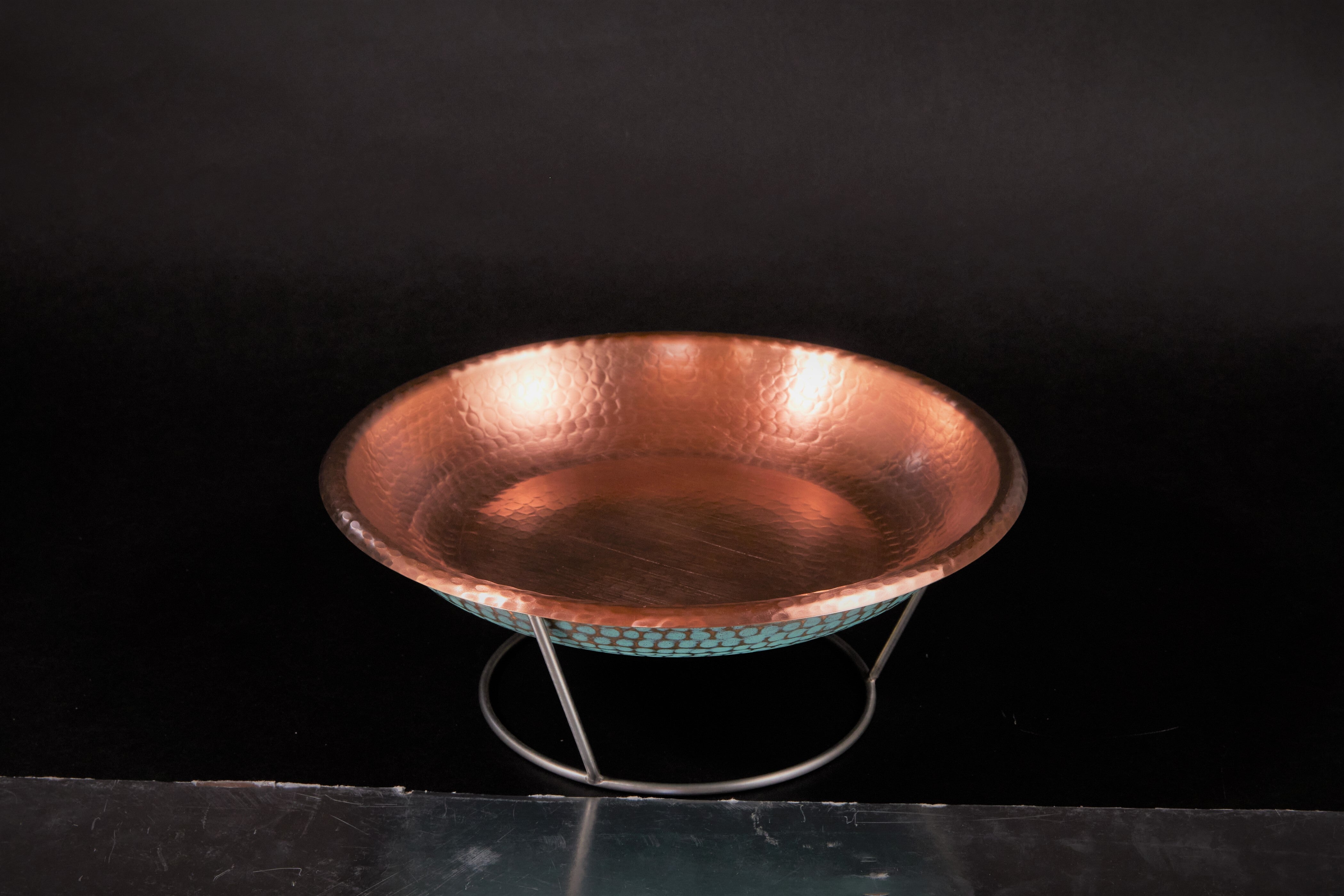 Copper Serving Tray Hammered Copper Tray