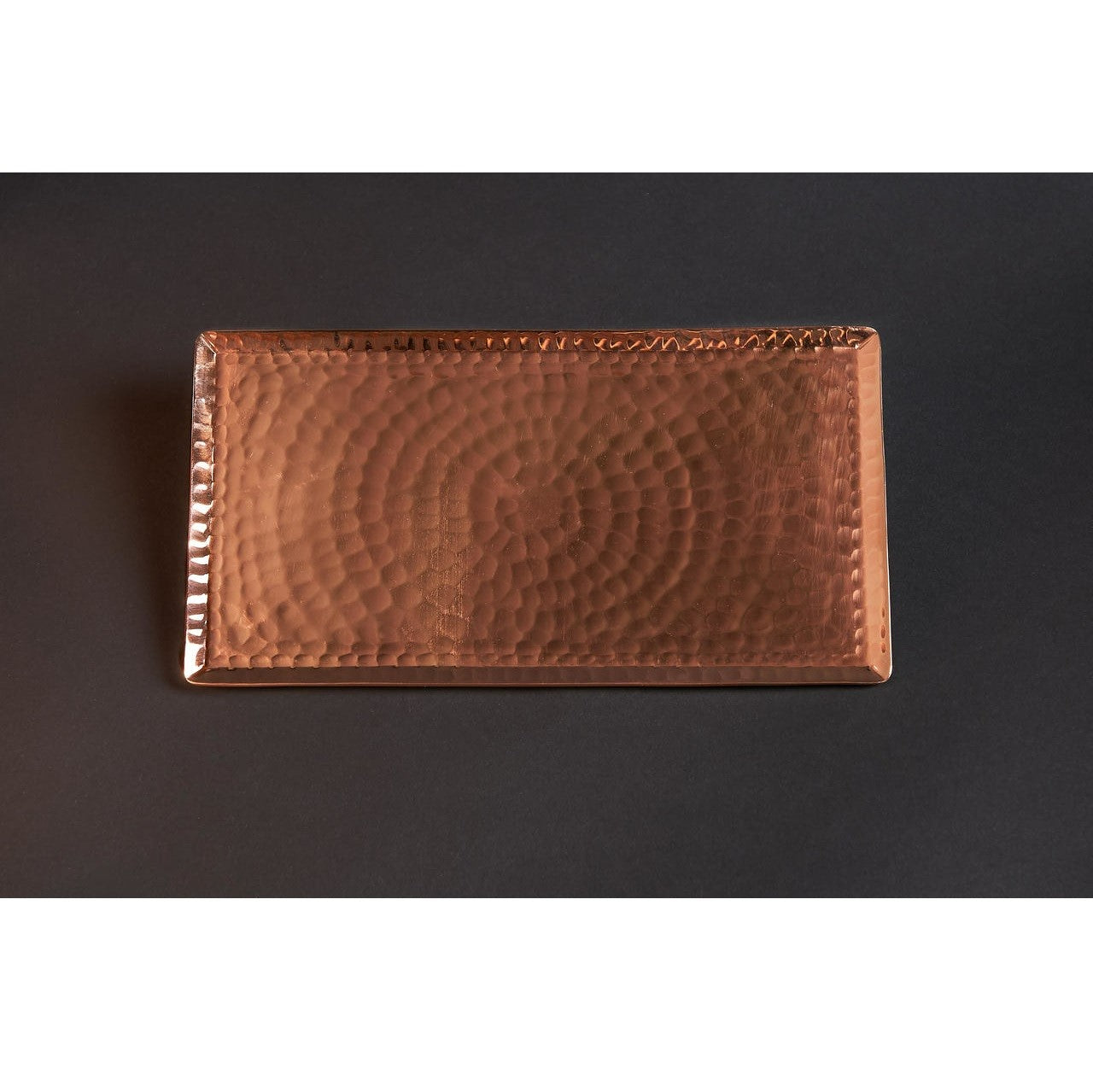 Solid Copper Serving Tray