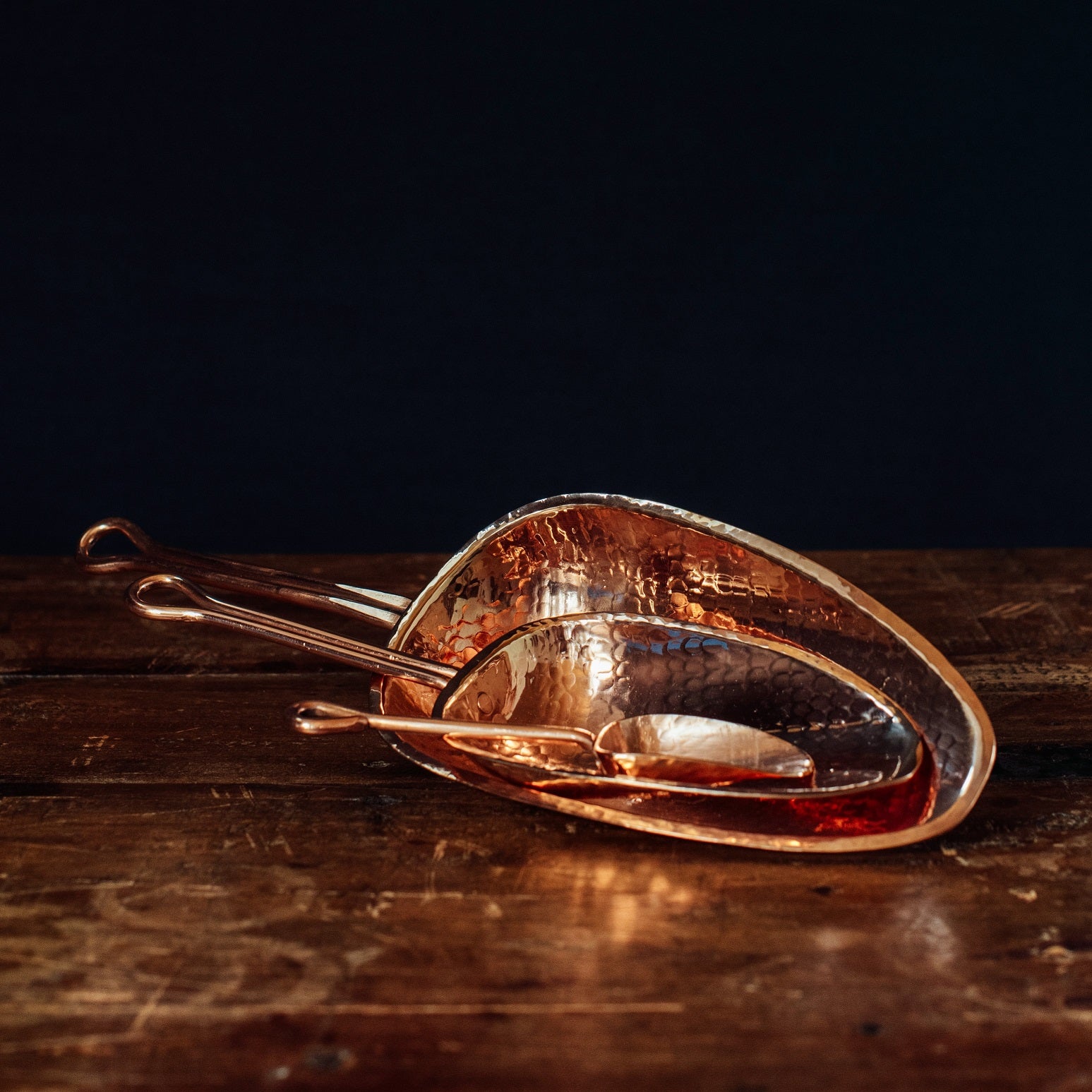 Sertodo Copper Scoops