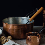 Hammered Copper Saucepan