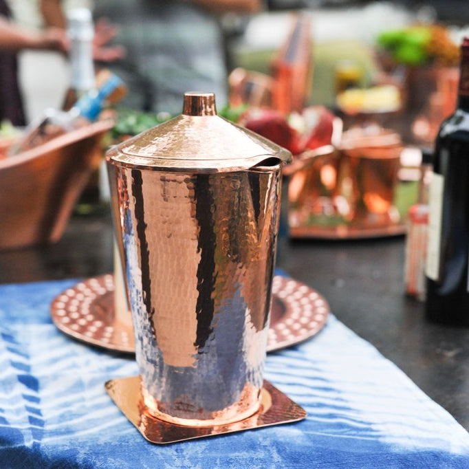 Copper pitcher for water