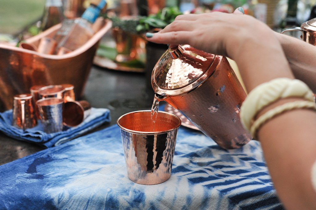 *Sample* Gangotri Copper Water Pitcher with Lid