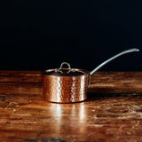 French Copper Butter Pot With Lid